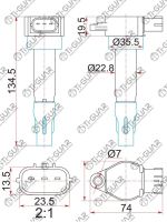 Катушка зажигания TG-299617/MN195805 * Ti-Guar