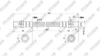 Шланг тормозной TG-90947-02470 * Ti-Guar