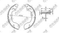 Тормозные колодки TG-9801/FN9801* Ti·GUAR