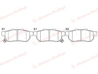 Тормозные колодки BP28206* SB NAGAMOCHI 