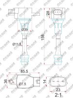 Катушка зажигания TG-22448-8H315* Ti·GUAR