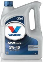 Масло синт. SynPower 5W40, (4л.), 872381 VALVOLINE (ИМПОРТ)