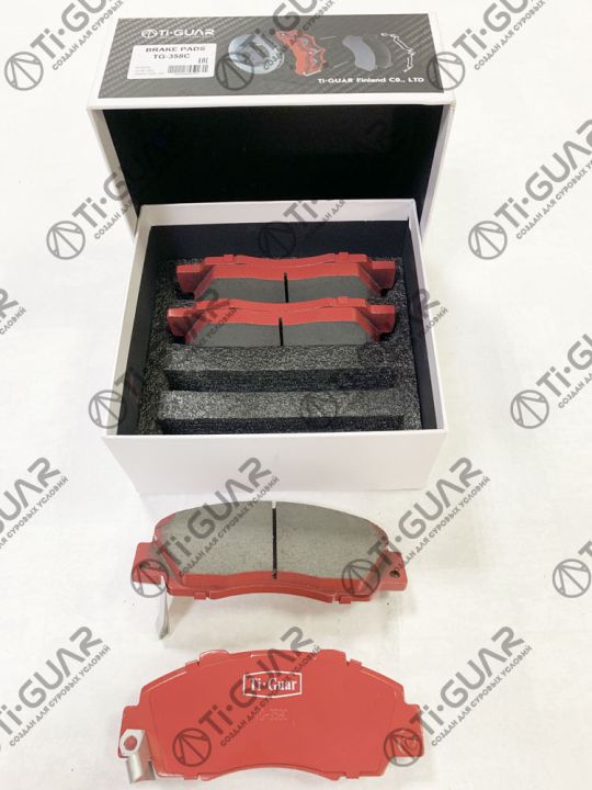 Тормозные колодки TG-358C/PF8254 (КЕРАМИКА)* Ti·GUAR Тормозные колодки TG-358C/PF8254 (КЕРАМИКА)* Ti·GUAR